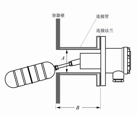 液位开关控制器安装示意